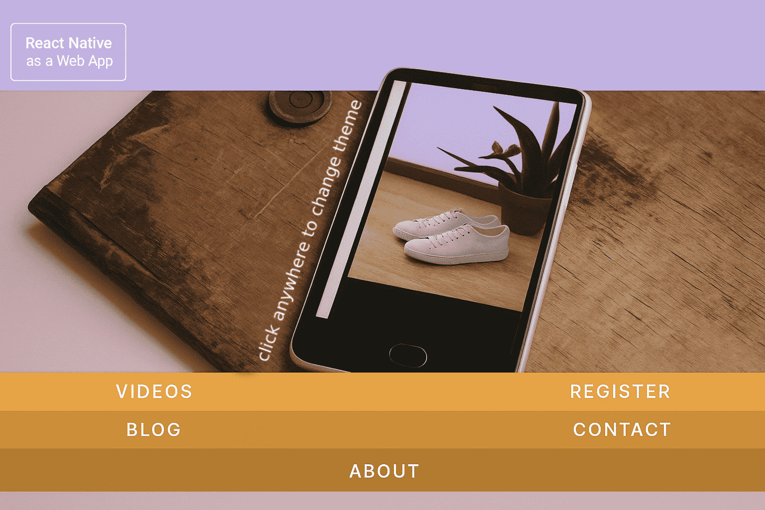 React Native Web App